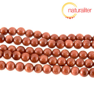Goldstone, aventurínové sklo zlaté - korálky 6mm, návlek 36cm Goldstone, aventurínové sklo zlaté - korálky 6mm, návlek 36cm