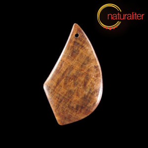 Travertin - př&iacute;věsek 48x28mm