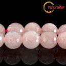 Růženín - fazetované korálky 12mm, návlek 19cm