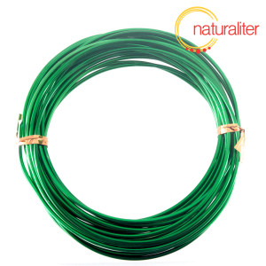 Hliníkový drát zelený, 2mm x 6m Hliníkový drát zelený, 2mm x 6m