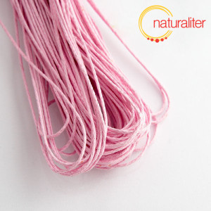 Voskovan&aacute; &scaron;ňůra růžov&aacute; 1 mm, 5 m