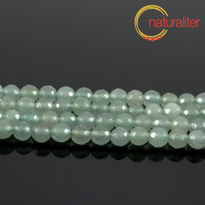 Aventur&iacute;n - fazetovan&eacute; kor&aacute;lky 6mm, n&aacute;vlek 38cm