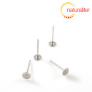 Puzeta s plo&scaron;kou 4mm nerezov&aacute; ocel, 2ks