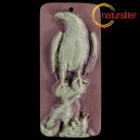 Orel - serpentinit - přívěsek 63x29mm
