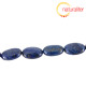 Lapis lazuli - oválné korálky 14x10mm, návlek 39 cm