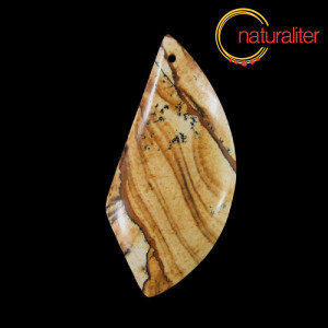 Jaspis African Queen - př&iacute;věsek 58x29mm