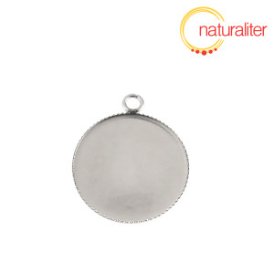 Lůžko kruh 25mm se zubat&yacute;m okrajem nerezov&aacute; ocel