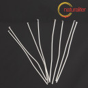 Ketlovací nýty stříbrná barva 70x0,7mm, 50ks