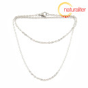 Hotový řetízek, očka 2,5x2mm, nerezová ocel, 40cm