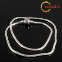 Výprodej - Náhrdelník pro korálky s velkým průvlekem zacvakávací