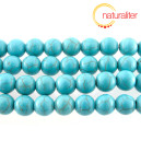 Tyrkenit - korálky 10mm, návlek 38cm