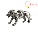 Lev - litý přívěsek, starostříbro