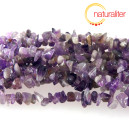 Ametyst - zlomky, návlek 80cm