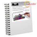 Výprodej - Skicák s plátěnými deskami A6 110g/m², 80 listů