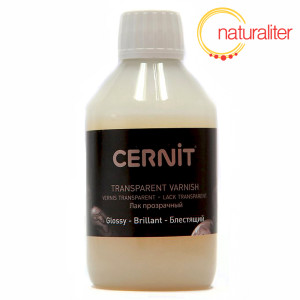 Lak na polymerov&eacute; hmoty CERNIT - leskl&yacute; 250ml