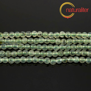 Prehnit - korálky 4mm, návlek 38cm Prehnit - korálky 4mm, návlek 38cm