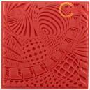 Polymerov&aacute; textura Cernit 9x9cm prostor / vesm&iacute;r