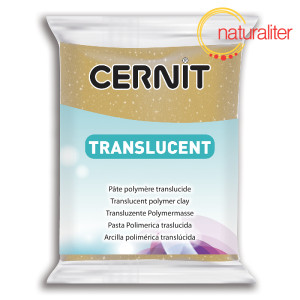 CERNIT Translucent 050 - zlat&aacute; se třpytkami 56g