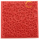 Polymerov&aacute; textura Cernit 9x9cm bubliny