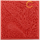 Polymerov&aacute; textura Cernit 9x9cm pav&iacute; pera