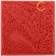Polymerová textura Cernit 9x9cm paví pera