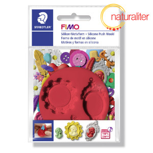 Silikonová vytlačovací forma FIMO - kamej Silikonová vytlačovací forma FIMO - kamej