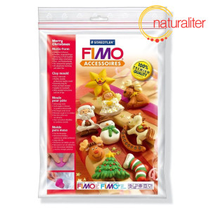Výprodej - Silikonová forma FIMO - Šťastné Vánoce Výprodej - Silikonová forma FIMO - Šťastné Vánoce