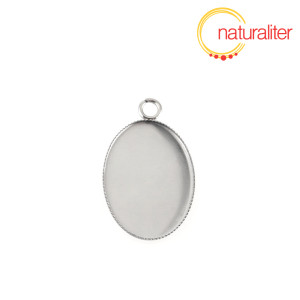 Lůžko ovál 25x18mm nerezová ocel Lůžko ovál 25x18mm nerezová ocel
