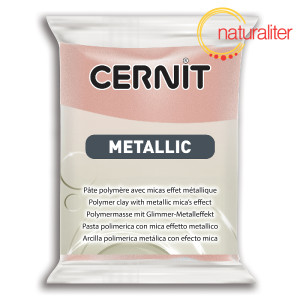 CERNIT Metallic 052 - zlato-růžová 56g CERNIT Metallic 052 - zlato-růžová 56g