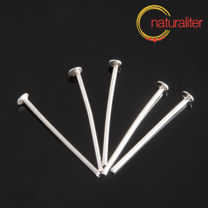 Ketlovac&iacute; n&yacute;ty stř&iacute;brn&aacute; barva 20x0,8mm, 100ks